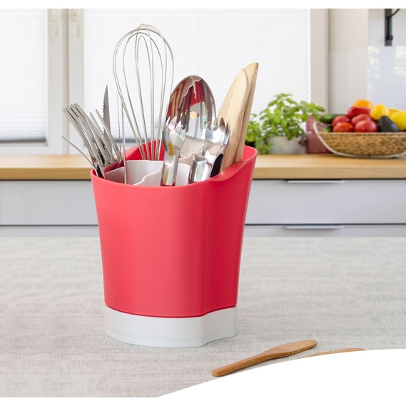 Porta Talheres Utensílios Divisor Talher Pratico Resistente Plastico