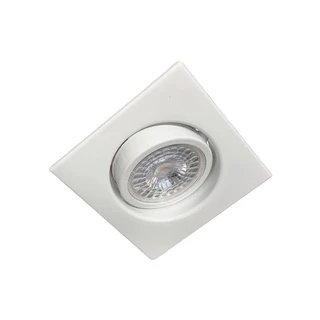 Spot de embutir quadrado para LED dicróica MR16 Gu10 branco