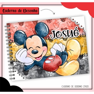 Caderno de Desenho - Mickey