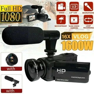 1080 P HD 16X Zoom Câmera De Vídeo Digital DV Profissional Handheld Microfone Para Camcorder Youtube Registro Fotografia F9V6