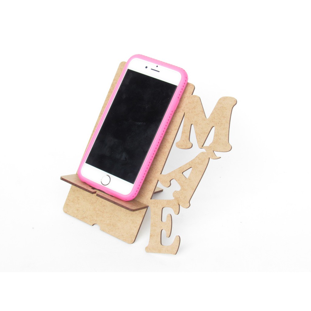 Suporte Celular Dia das Mães Lembrancinhas mdf cru em Oferta na Shopee