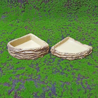 Combo Comedouro + Bebedouro Médio Canto Reptmania