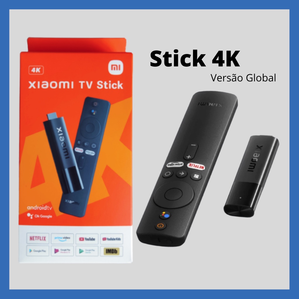 Xiaomi Mi TV Stick 4K | Shopee Brasil