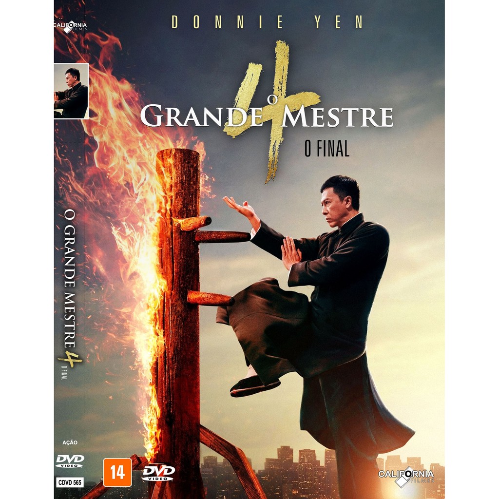 Dvd O Grande Mestre 4: A Batalha Final (dublado E Legendado