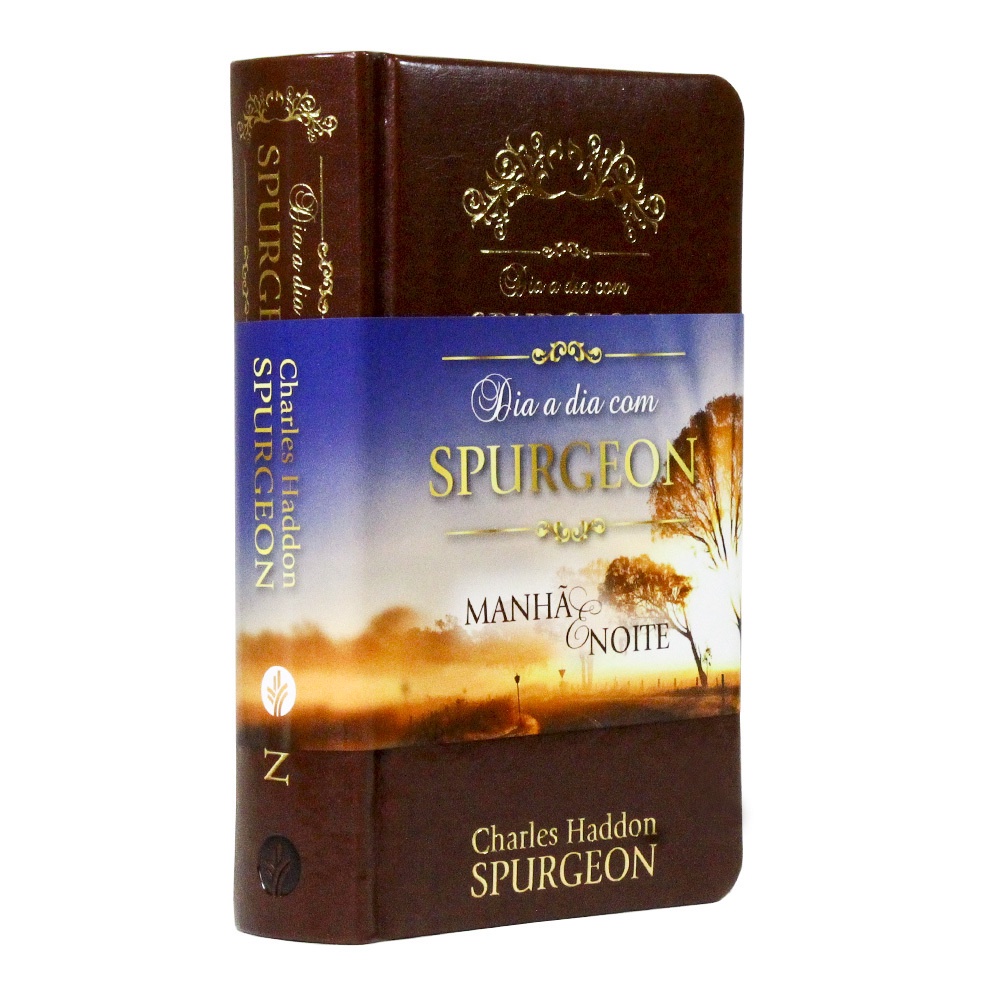 Devocional Dia A Dia Com Spurgeon Manhã E Noite | Luxo | Shopee Brasil