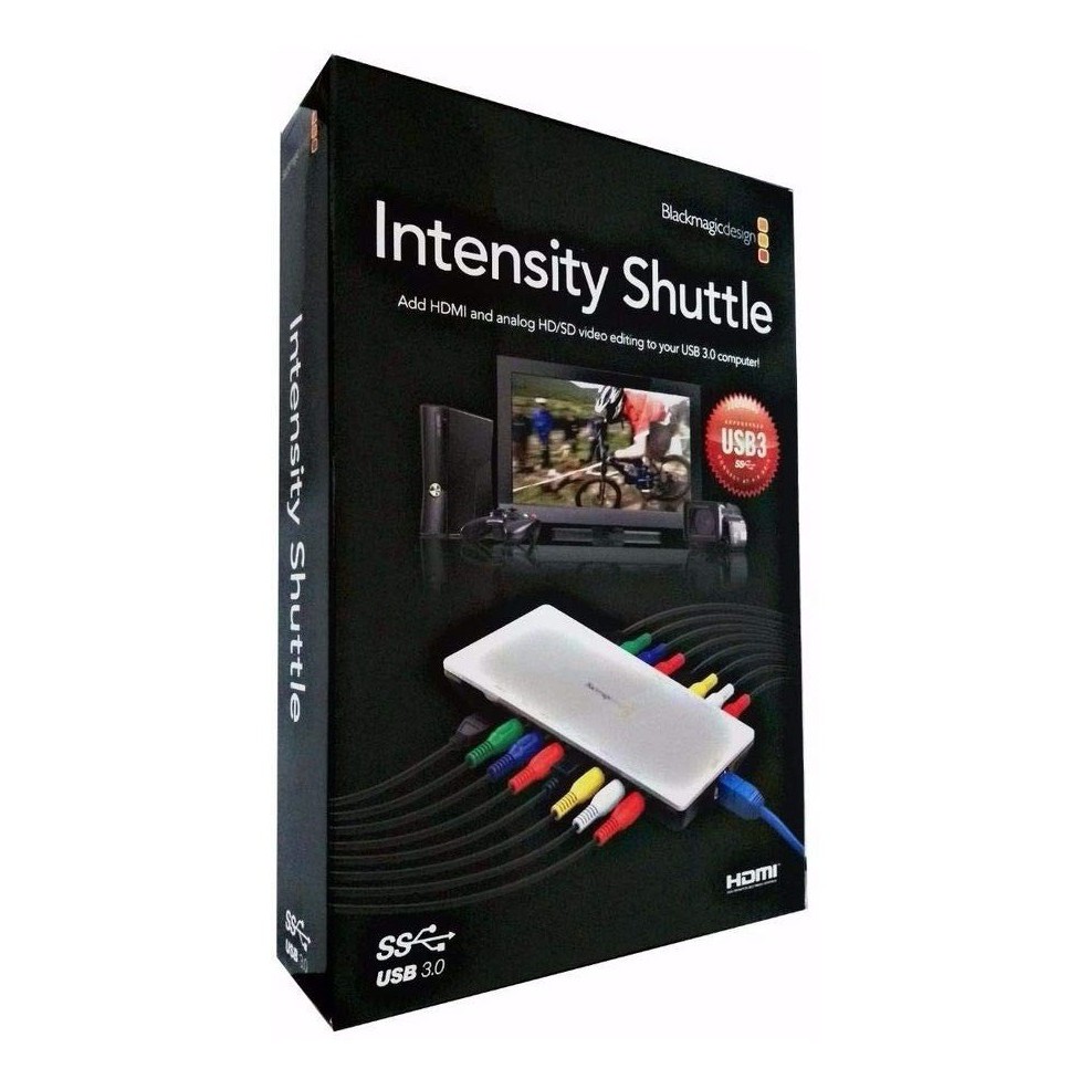 Placa De Captura Blackmagic Intensity Shuttle 3.0 (bintsshu)