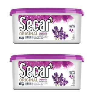 Anti Mofo Secar para guarda roupa kit com 2 lavanda 80ml cada Evita Mofo Fungo Tira Umidade desumidifica