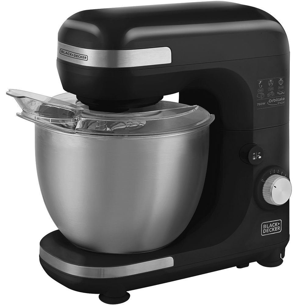 Mixer Black + Decker Fusion Mix 3 em 1, 600W, 2 Velocidades, Preto - MK600  220V - Lojas Afubra