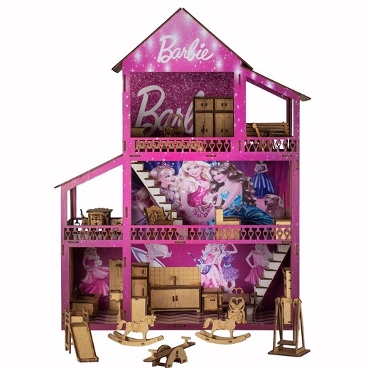 Barbie Estate Mega Casa Dos Sonhos 76cm - Mattel - Casinha de