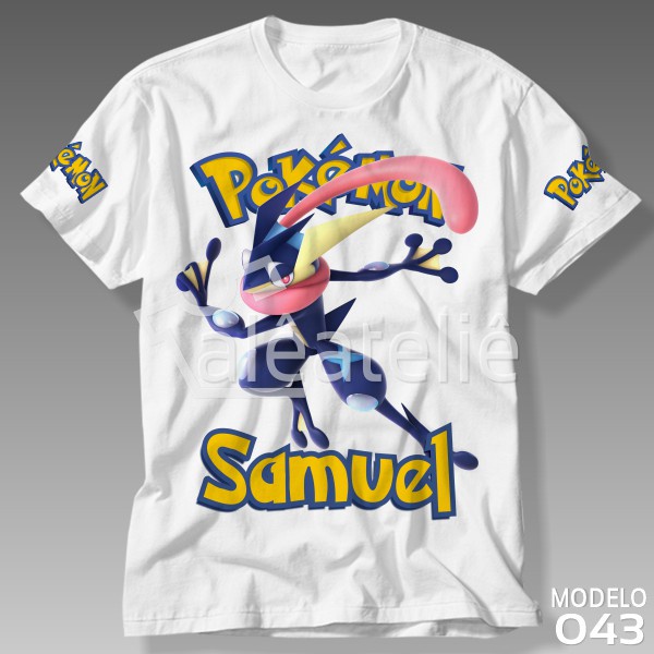 Camiseta Pokemon Mewtwo Festa Infantil Adulo Personalizada