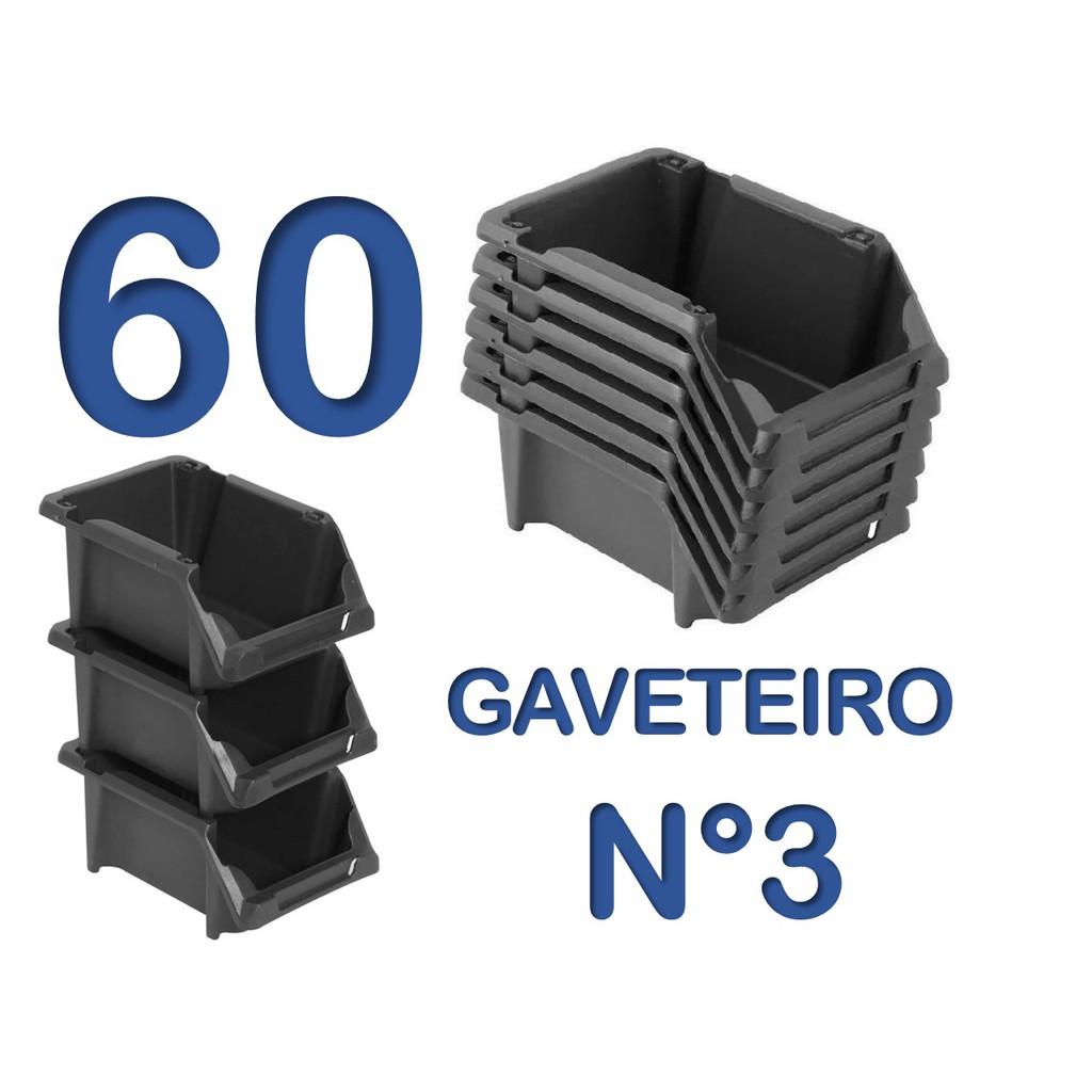 GAVETA PLÁSTICA C60