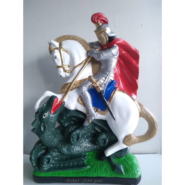 Imagem são Jorge 50 cm Lindo Para Abençoar Seu Lar