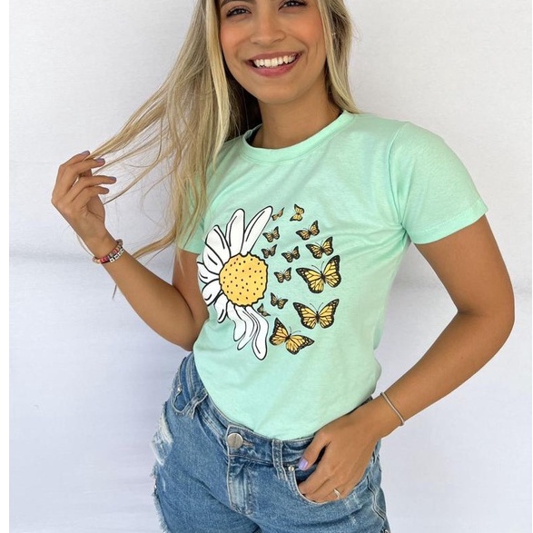 OPÇOES NO TAMANHO GG - T-Shirt feminina blusa camiseta, shein evangélica,  crista, desenho animado, estampado, renner