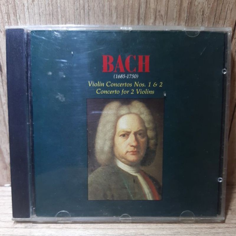 Cd Johann Sebastian Bach Violin Concertos Nos 1 And 2 Shopee Brasil