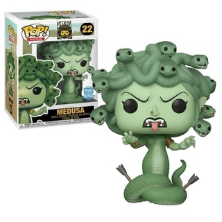 Funko Pop Antigo Grego Mythogy Cobra Cabelo Banshee Medusa # 22 Mediusa  Verde Figura De Brinquedo