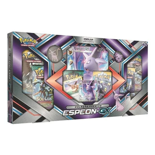 Pokemon Box Coleção Premium Espeon - Gx Sol E Lua - Copag