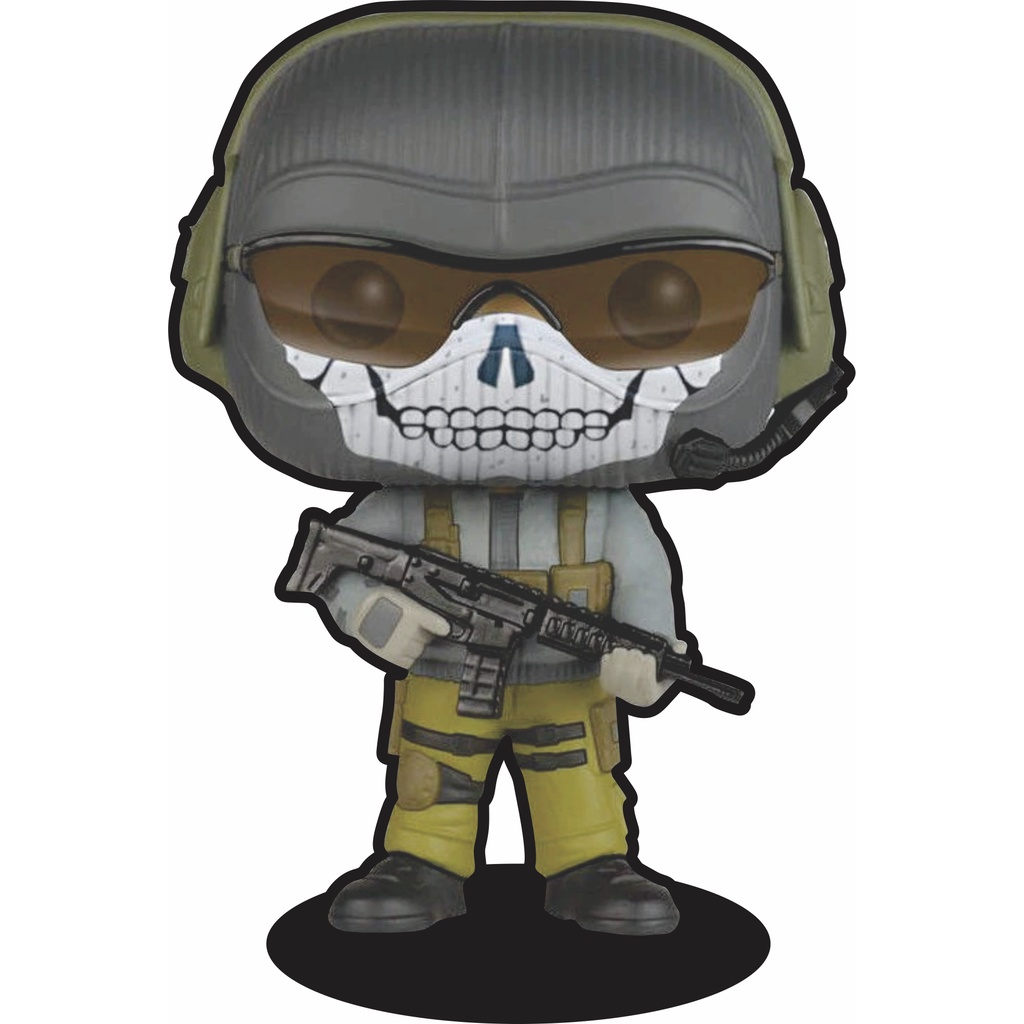 Totem Lt. Simon Ghost Riley - Call of Duty
