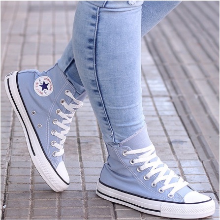 All star cano alto todas store as cores