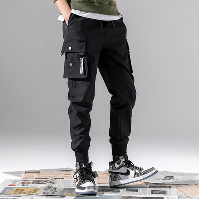 CALÇA CARGO - JOGGER - PRETO Calças