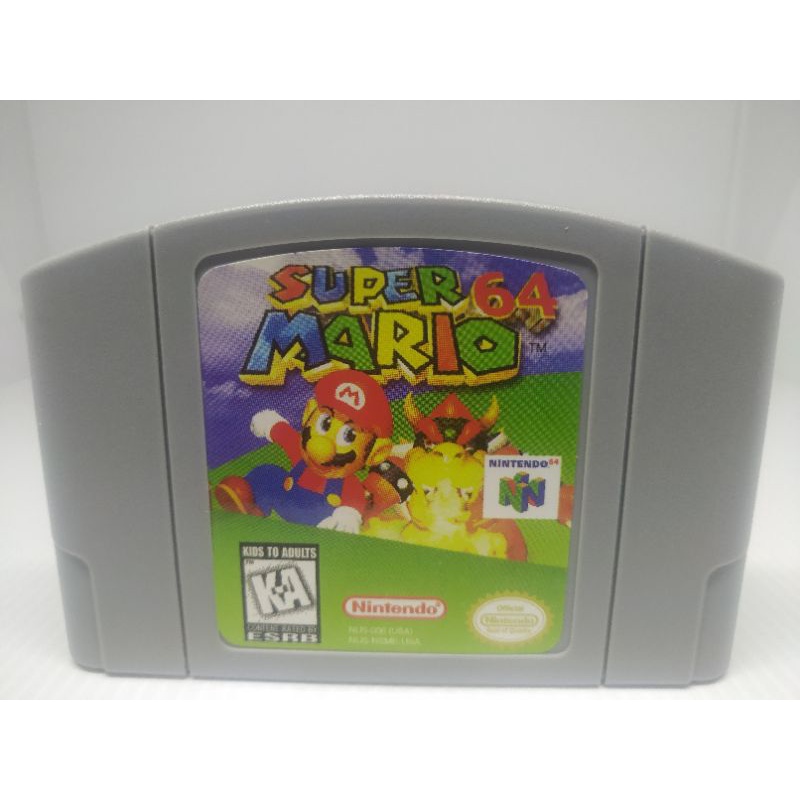 cartucho super Mario 64 para Nintendo 64