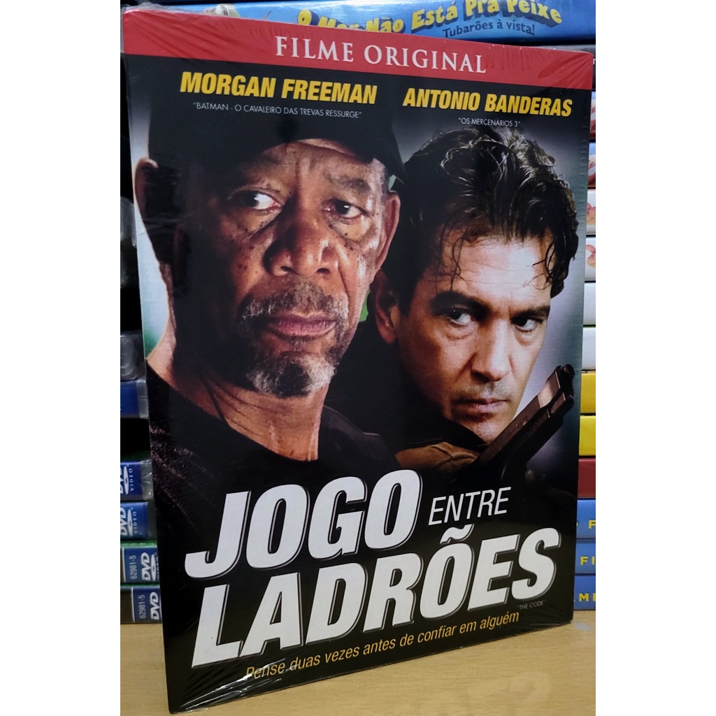 DVD Jogo Entre Ladrões - Morgan Freeman (Original Lacrado