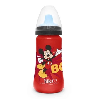 Copo Colors Bico De Silicone Disney Mickey Vermelho - Lillo em Oferta na Shopee