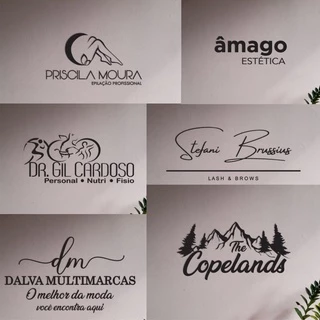 Sua Logo Personalizada de até 150x60 cm em mdf neste anúncio!!!