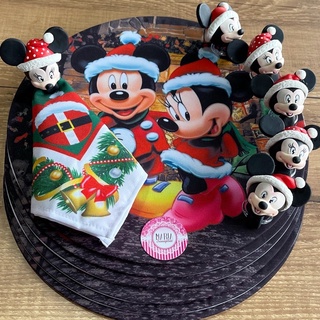 kit Mickey Minnie natalino