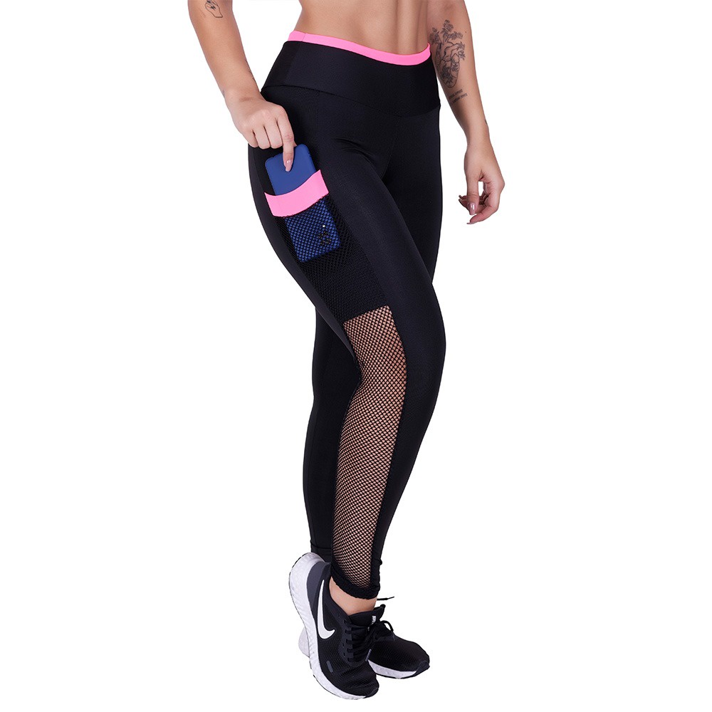 LEGGING FITNESS CINTURA ALTA / LEG CALÇA FIT DEGRADÊ / LEGGING TREINO  ACADEMIA/ PLUS SIZE.