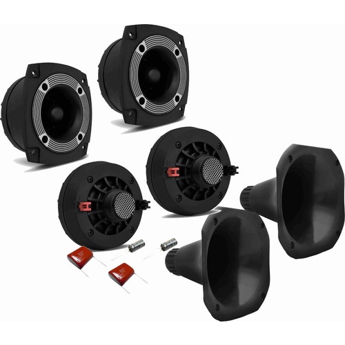 Kit 2 Driver + 2 Tweeter + 2 Corneta Orion 480wrms, Trio