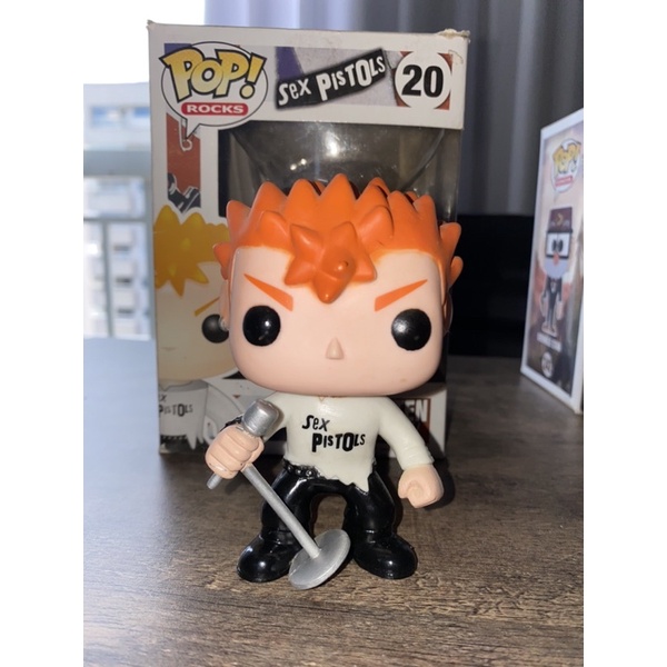 Funko Pop Rocks Sex Pistols: Johnny Rotten #20