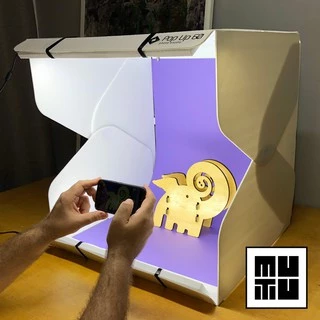 Mutu Pop Up Studio 60cm C/ fundos infinitos e Super LEDS 8500 Lumens o Melhor do Mercado