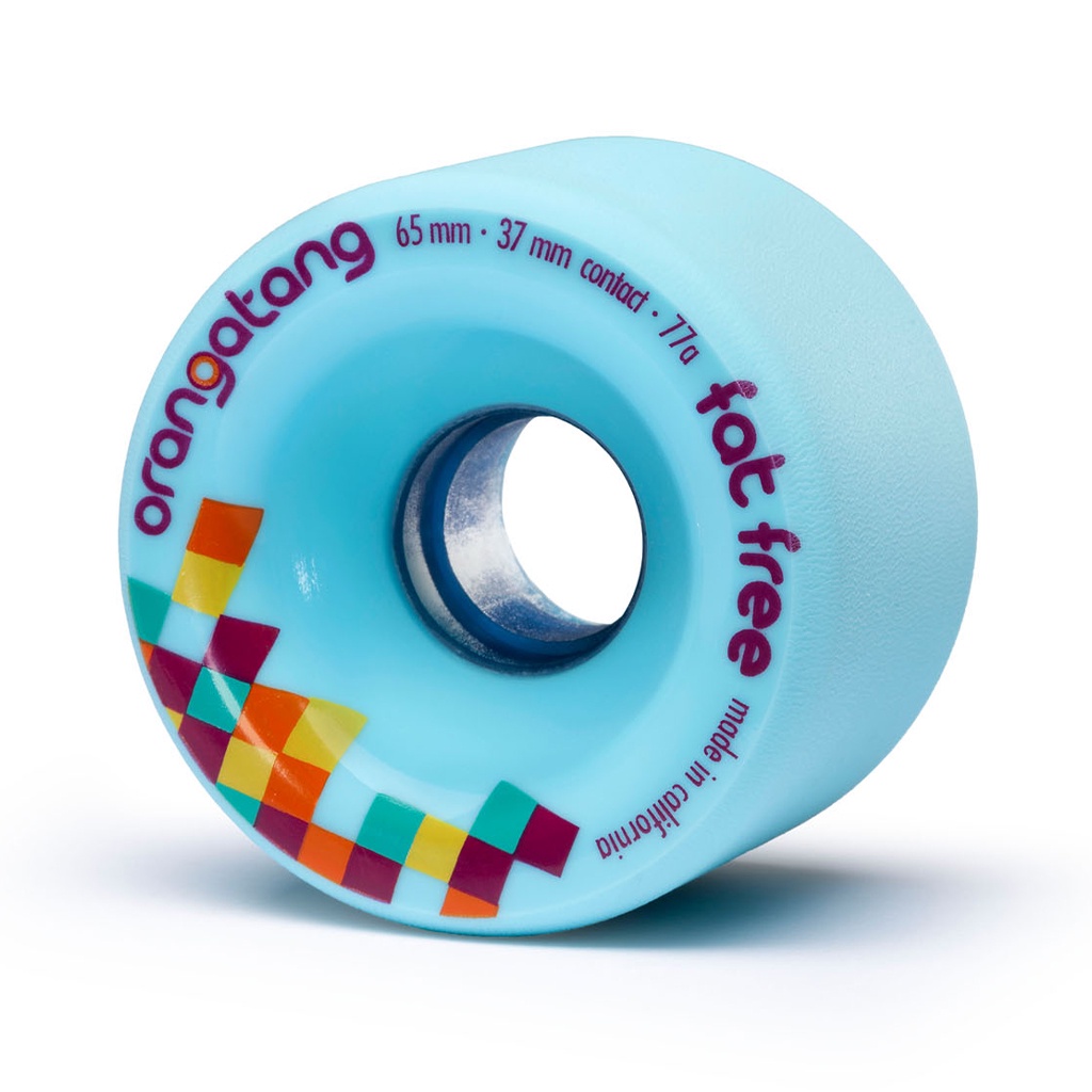 Rodas Orangatang Fat Free 65mm 80a 83a 86a 4 Roda Longboard Skate