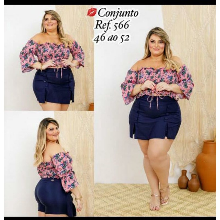 Saia para hot sale gordinhas