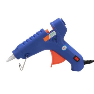 Pistola De Cola Quente 60w com botão liga e desliga Uso Profissional Bico Fino