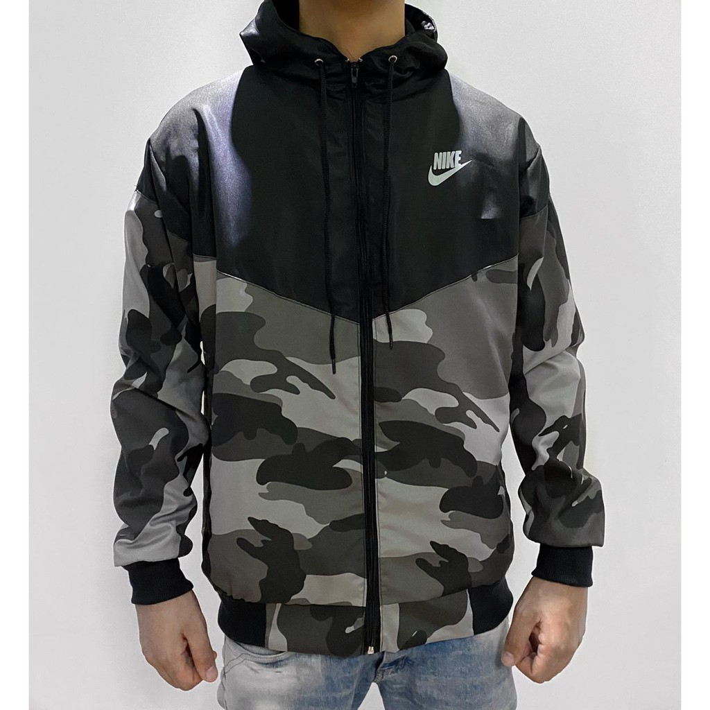 Jaqueta nike hot sale corta vento camuflada