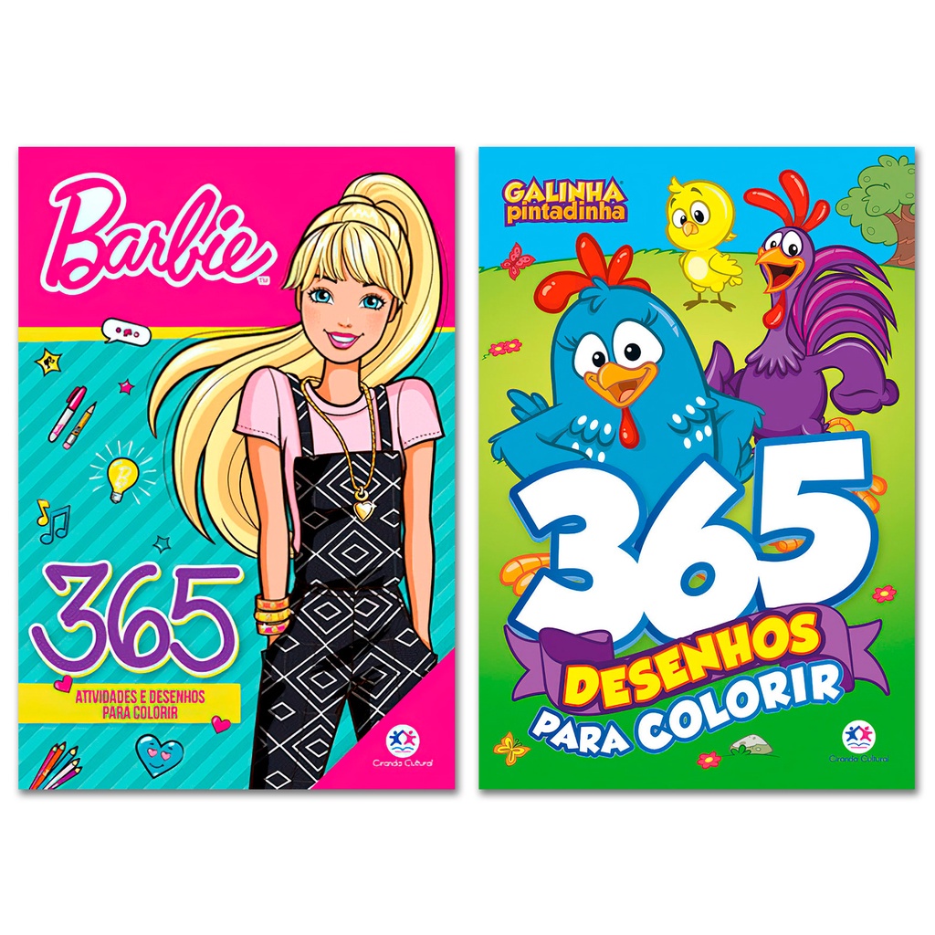 Galinha Pintadinha, 365 Desenhos Para Colorir