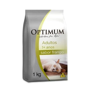 Ração Optimum Dry Cat Adulto Frango 1Kg