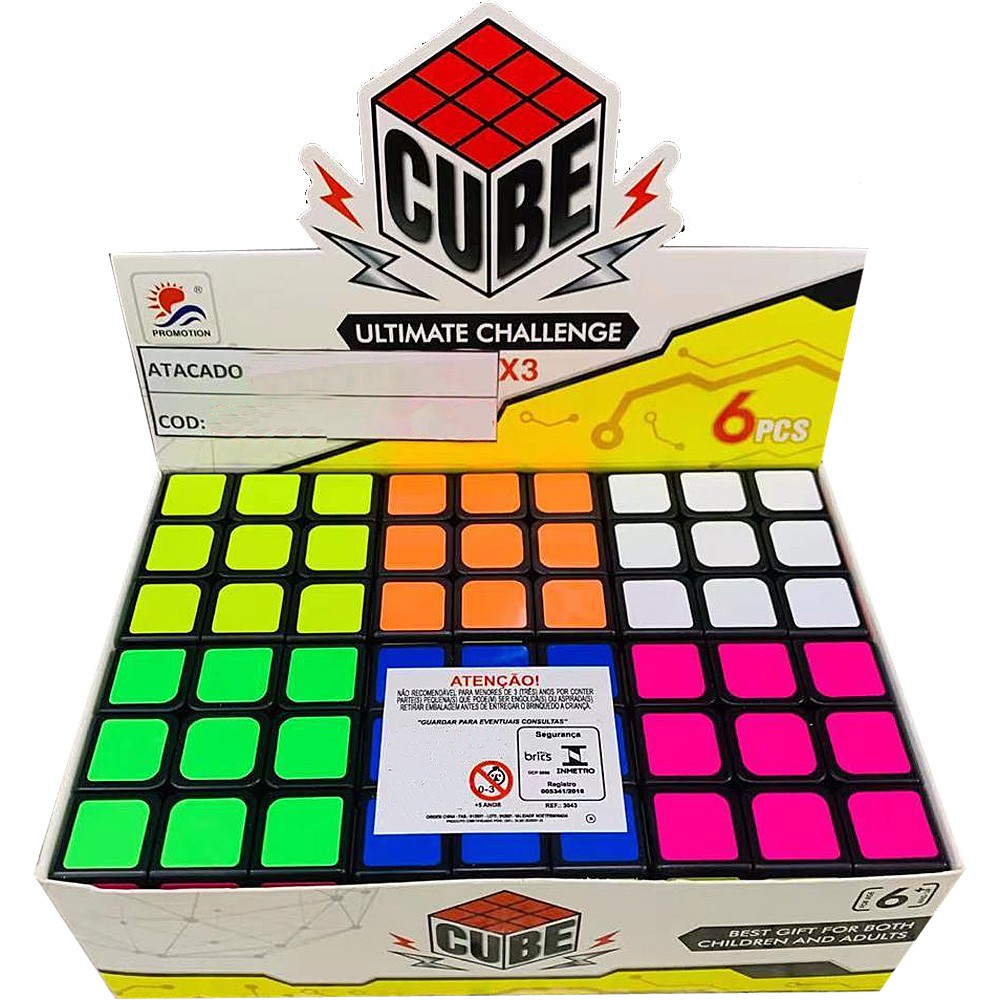 Cubo Mágico Profissional 3x3x3 Magic Cube Original Oferta