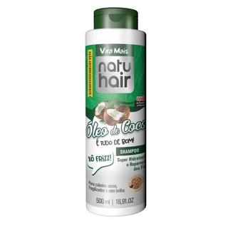 Shampoo Vita Mais NatuHair Óleo de Coco 500ml