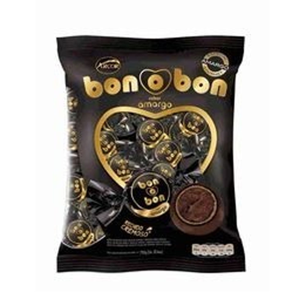 Bombom Bonobon Amargo 15g C/50 - Arcor | Shopee Brasil