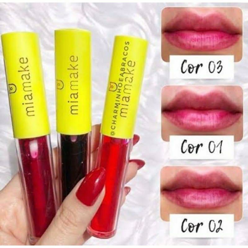 Lip Tint Gel Mia Make Shopee Brasil