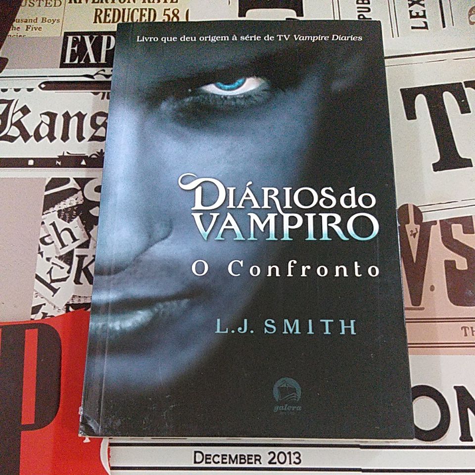 Livro Diários do Vampiro O Confronto L. J. Smith 0286