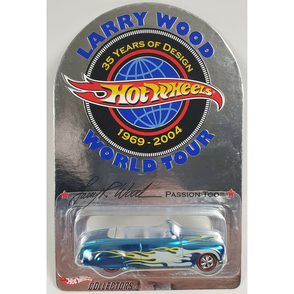 Hot Wheels Purple Passion Too Larry Wood 2093/2500 World | Shopee Brasil