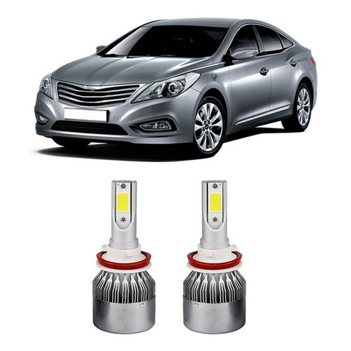 Par De Lampada Led 2d Farol Milha H8 Hyundai Azera | Shopee Brasil