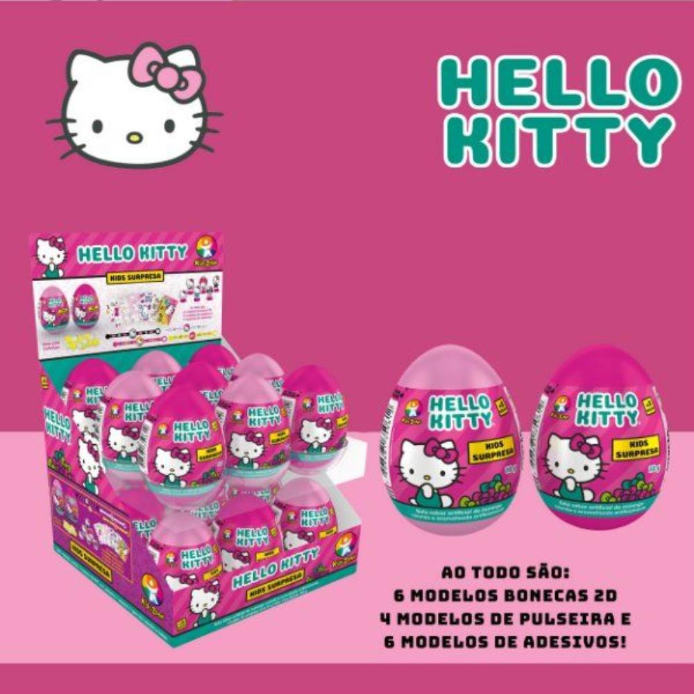 Brinquedo Ovo Kids Surpresa Eggs Hello Kitty - Kids Zone | Shopee Brasil