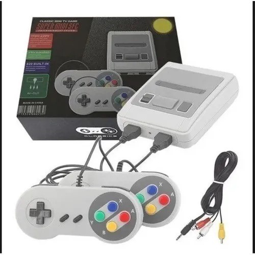 Vídeo Game Nintendo Clássico Retro 620 Jogos 2 Controles Anos 80 E 90 -  Videogames - Jardim Jockey Club, Cuiabá 1198834771