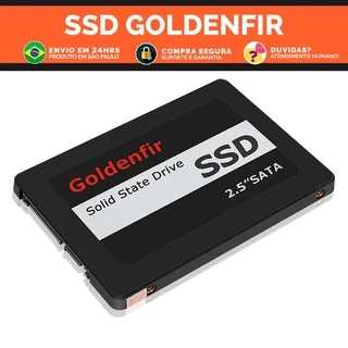 Ssd Goldenfir 64GB 120GB 128GB 240GB 256GB 500GB 512GB 1TB Sata 3 Pc Gamer / Notebook Lacrado Pronta Entrega