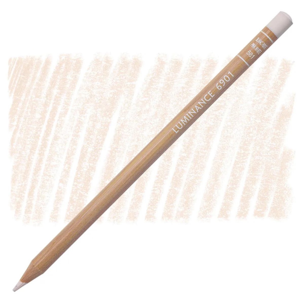 Lápis de Cor Caran d'Ache Luminance 581 Pink White
