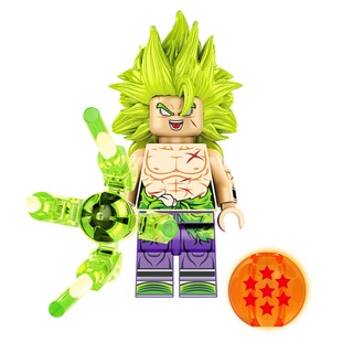 Kf6142 única venda dragon ball z blocos de construção mini anime dos desenhos  animados figura brinquedo